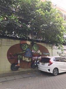 Street graffiti in Chiangmai 