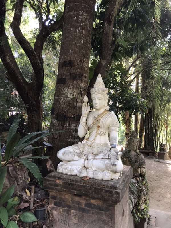 forest temple statue 