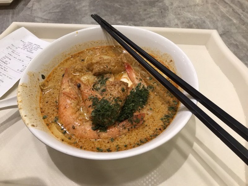 Laksa Lemak in Orchard Road food court