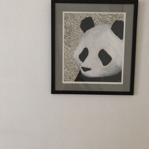 a Kenji Lim panda print at Kathy’s 
