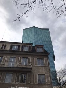 The tallest building in Zurich 