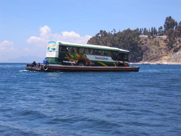Ferry on Titicaca