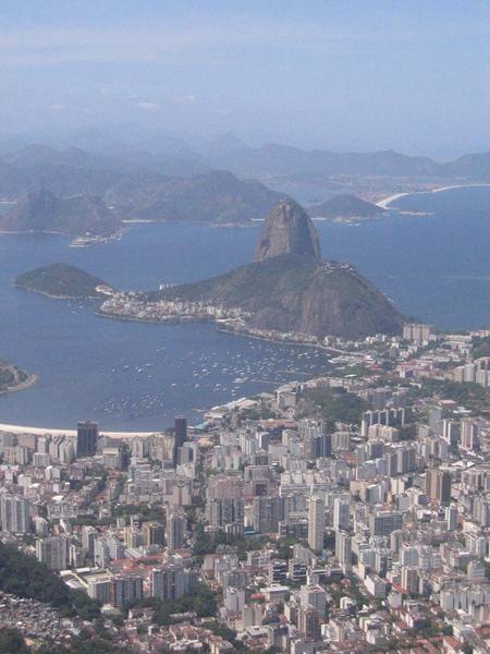 Rio from next to Jesus