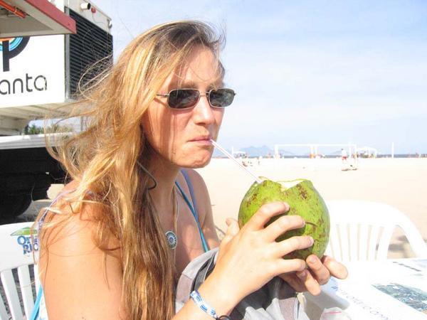 Coconut on Copacabana