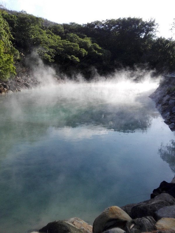 Hot thermal water (about 60C)