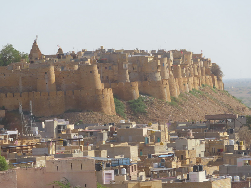 The Sand Castle Fort in Jaisalmer