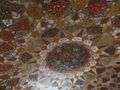 Beautiful ceiling made of different stone