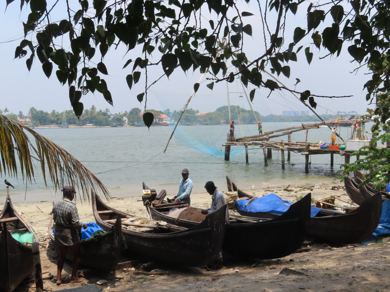 Chinese fishing nets Fort Kochi