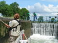 Manuaalikayttoinen sulku Canal de la Marne au Rhin kanavalla