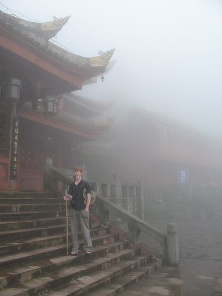 Me at a temple.