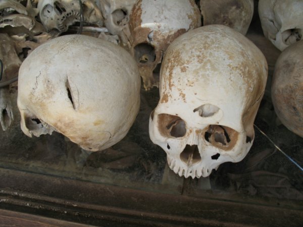 Skulls, Killing Fields memorial