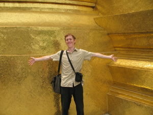 Me at the Royal Palace, Bangkok.