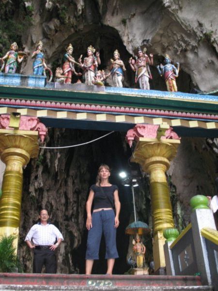 Entrance of Batu Caves.