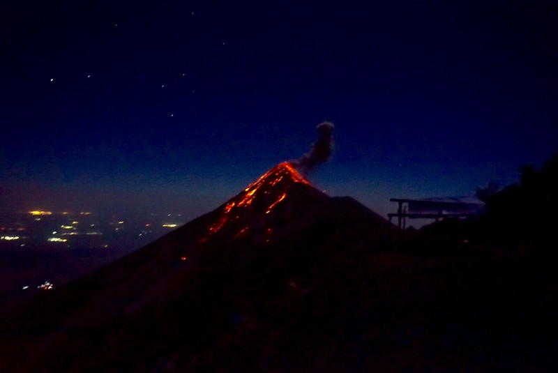 Volcano Fuego, Guatemala 