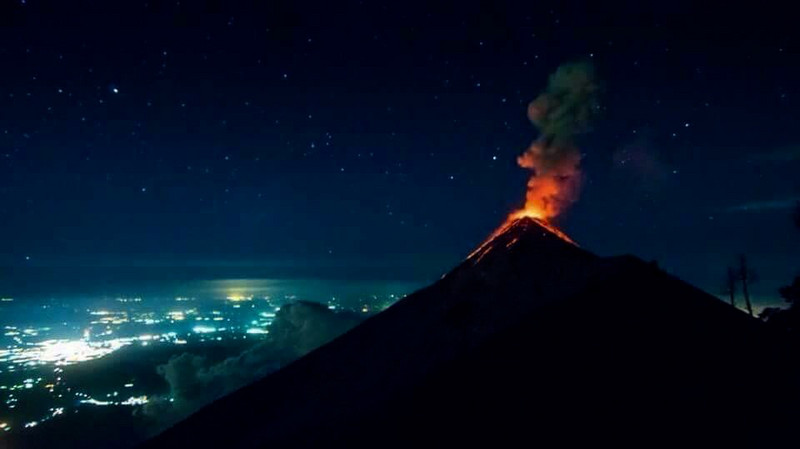 Volcan Fuego, Guatemala 