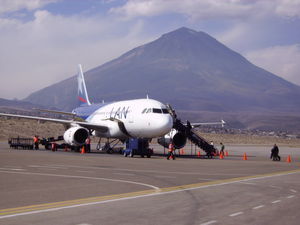 Plane at Arequipa