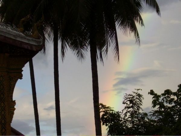 rainbow in luang probang