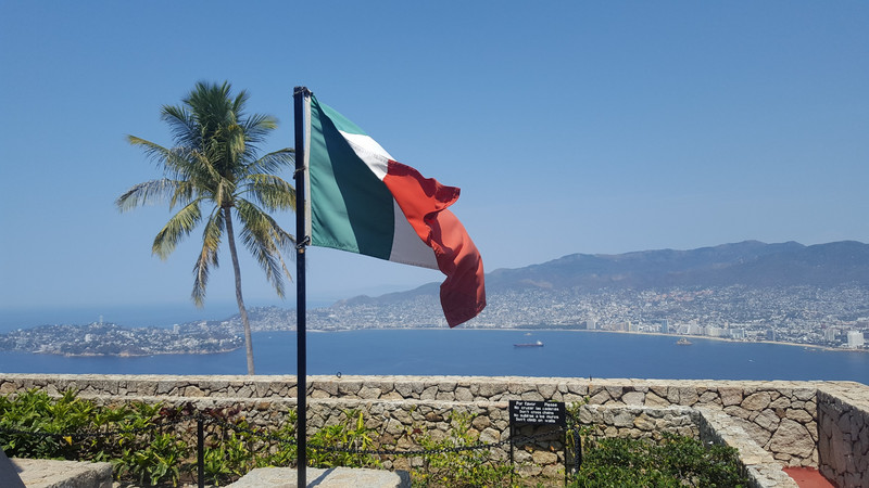 View from Capilla De La Paz  - Acapulco