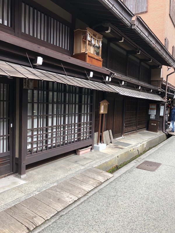 Takayama’s Merchant street