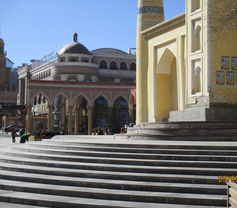 The mosque entrance, Kashgar