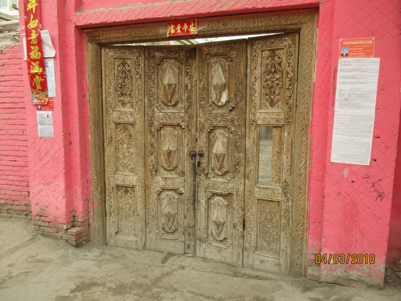 Typical traditional doors