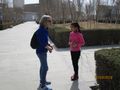 Christa and 11 yr old Ruoqiang student