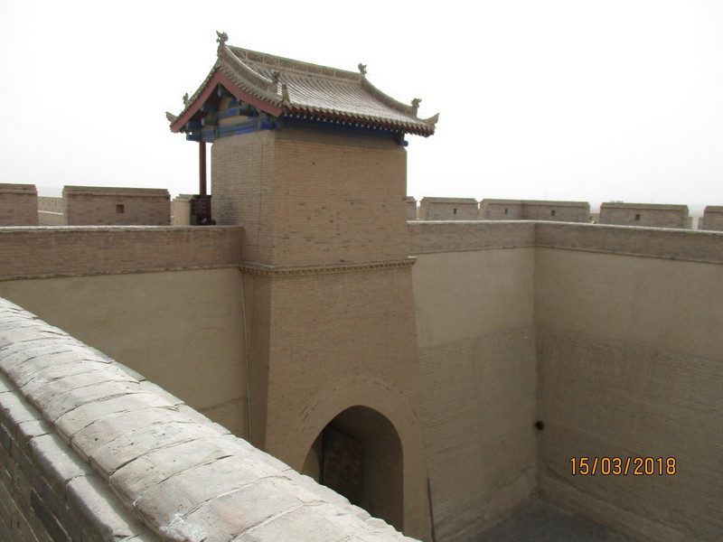 An inner gate at Jingyuguan Pass