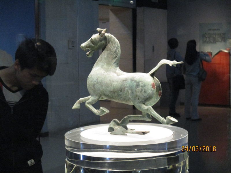 The horse in Lanzhou museum