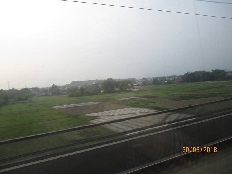 View from train, Xi 'an to HK