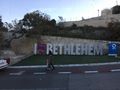 Bethlehem sign