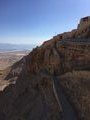 half way up Masada