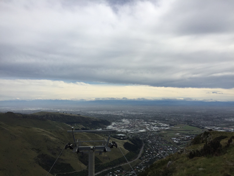 Christchurch from the gondola 
