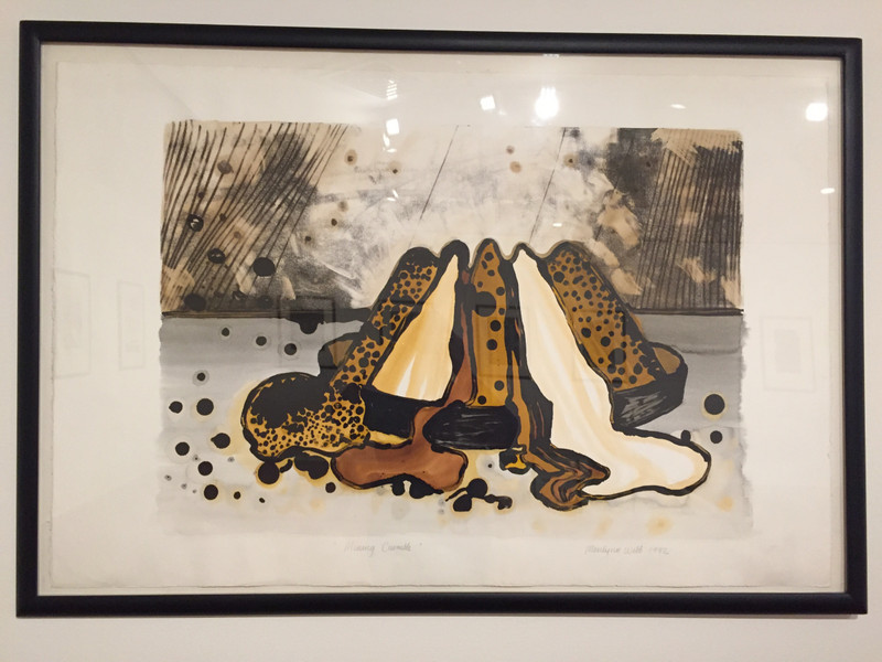 Dunedin Art Gallery - Mining Crumble (Marilynn Webb)