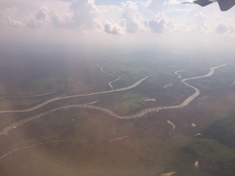 Flying over the Mekong 