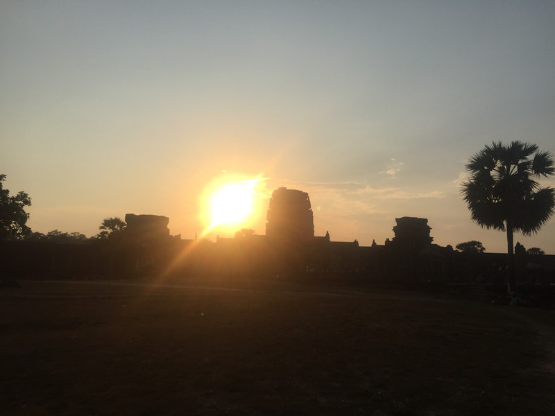 Angkor Wat sunset 