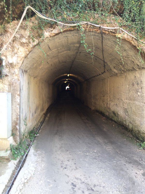 Tunnel to Hoxha’s bunker 