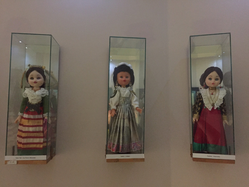 Scary dolls in National Museum 
