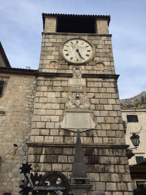 Kotor clock tower 
