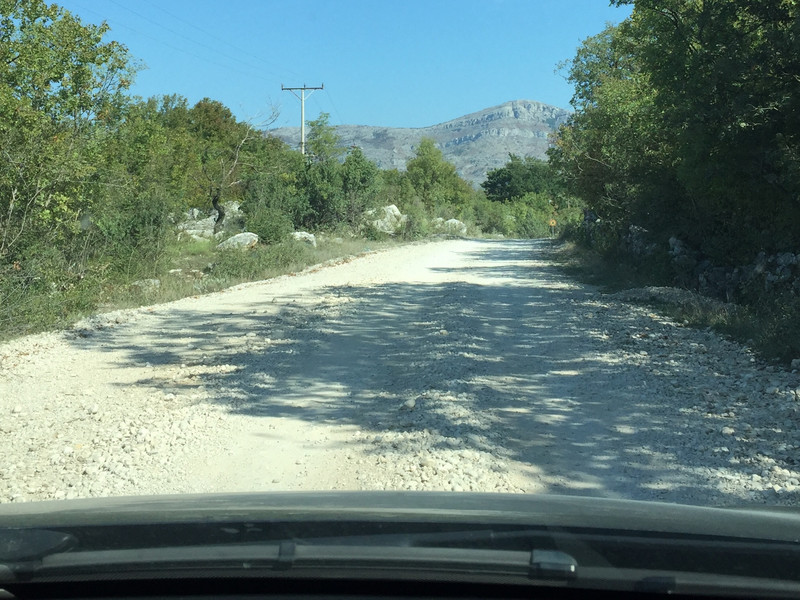 Driving to Mostar