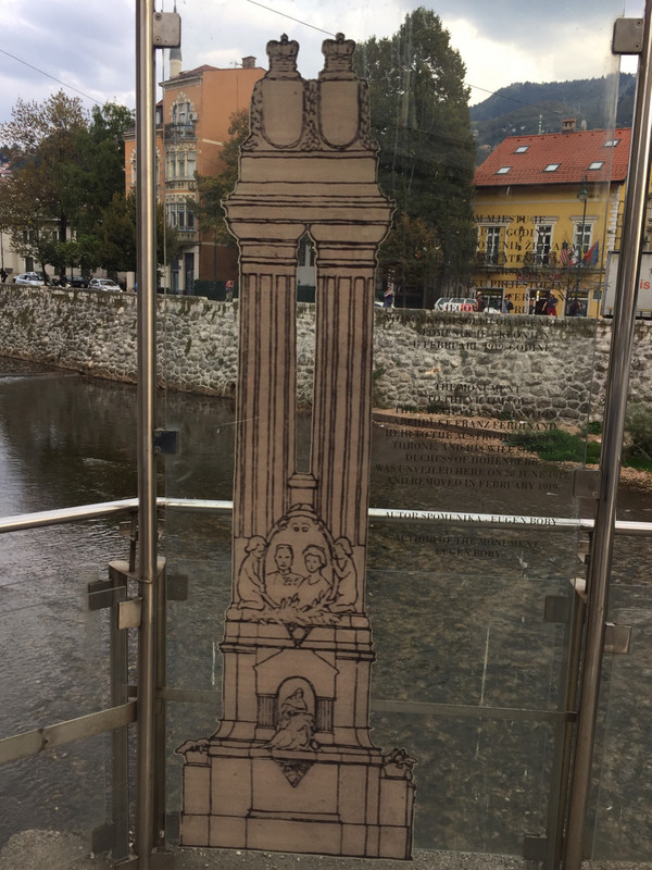 Assassination of Franz Ferdinand monument 