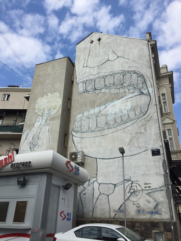 Belgrade graffiti 