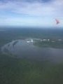 Iguacu Falls from the air 