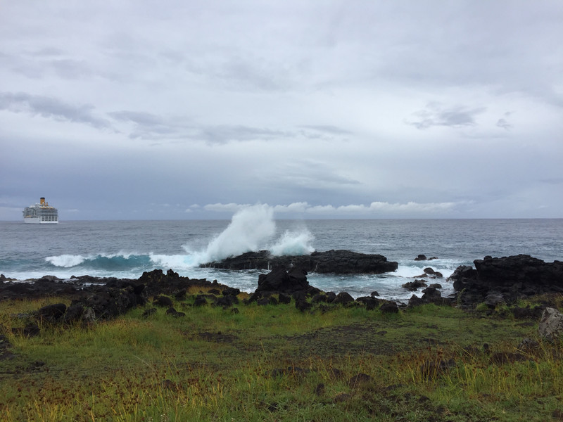 Easter Island waves