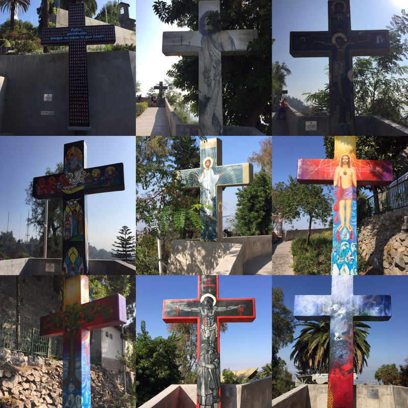 Cerro San Cristóbal Crosses 