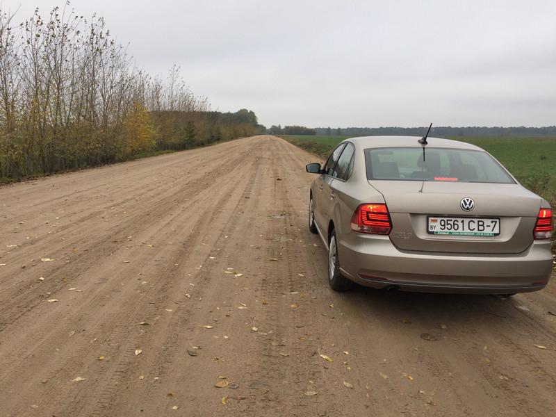 Driving through Belarus 