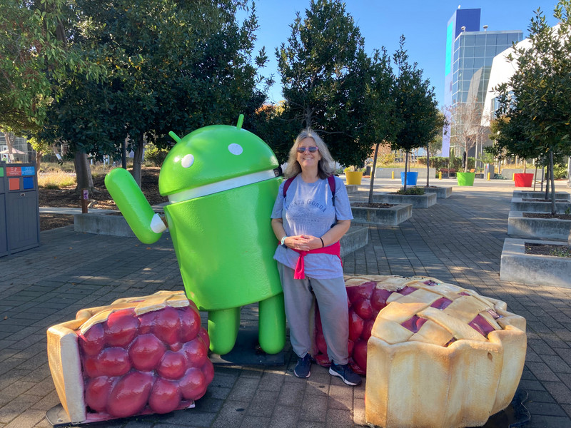 Google Android statues