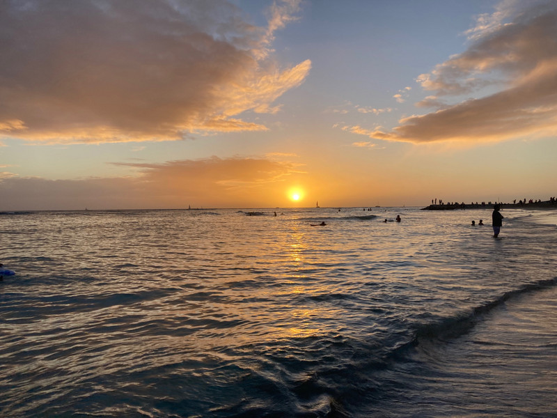 Waikiki sunset 