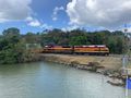 Panama Canal train