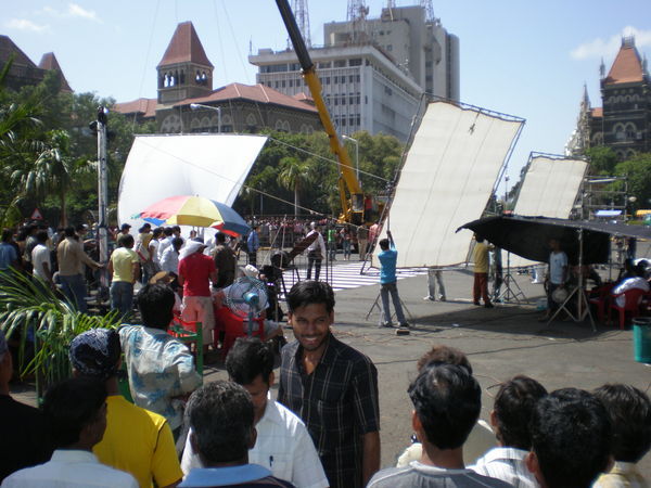 Commercial shoot at Flora Fountain