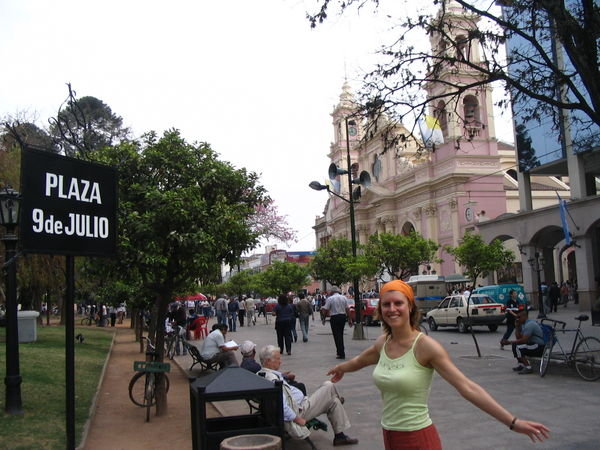 Salta's "Plaza 9 de Julio"